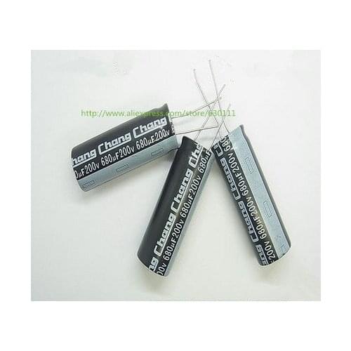 680UF 200V 18X50mm 200V680UF Aluminum Electrolytic Capacitor