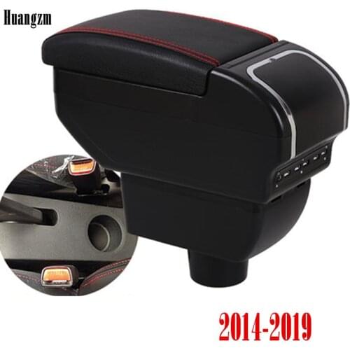 Centre Console Storage Box For new Geely MK gc6 armrest box 2014-2019 Arm Rest 2015 2016 2017 2018 with 9USB interface