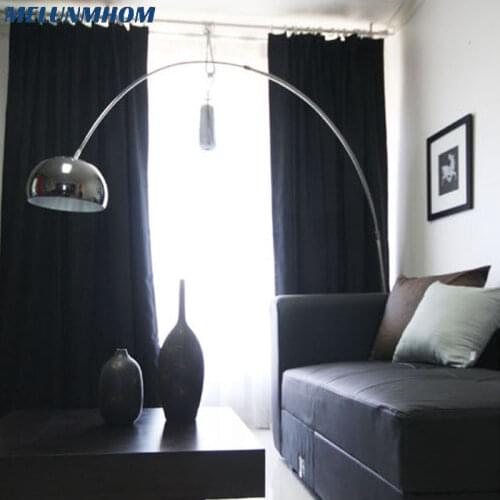 Black Solid Colors Curtains for Living Room Luxury Physical Blackout Curtains for the Bedroom/ Kitchen Window Curtain Decoration