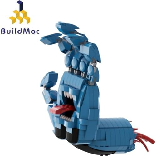 Buildmoc Creator Screaming Hand Monster Childrens Diy Building Block Model Toy Monster Hand Building Block Mold New Year Gift