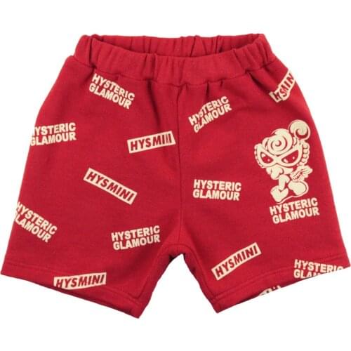 2021 Boy Lace Shorts for Children Boys Girls Trousers Cotton Pants Plage Enfant Pattern Pacifier