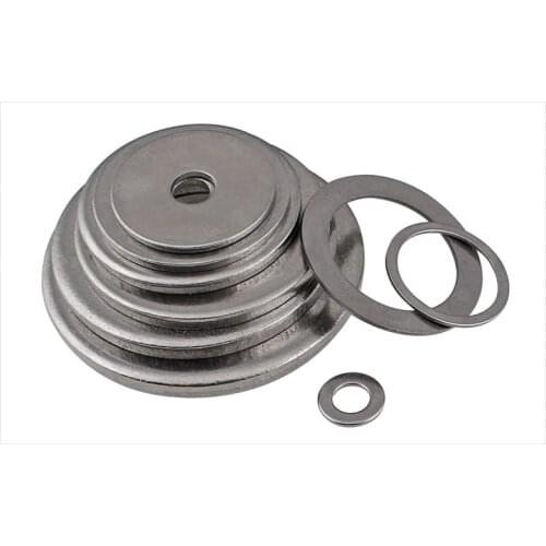 M2-M4 flat Thin washer shim 304 Stainless Steel Ultra-thin Flat Washer Gasket Gap Adjustment washer