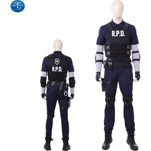ManLuYunXiao Game Resident Cosplay Leon Cosplay Costume Men Halloween Costumes For Adult Custom Made