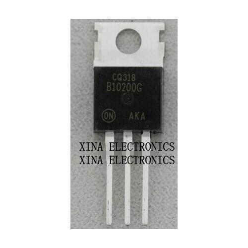 MBR20100CTG B20100G MBR20100CT B20100 20A 100V TO220 ROHS ORIGINAL 10PCS/lot Free Shipping Electronics composition kit