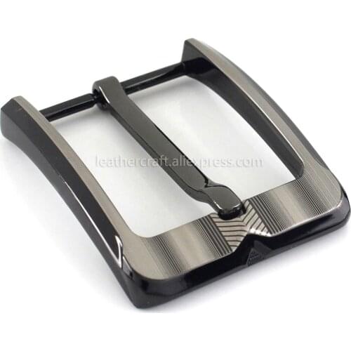 1pcs 40mm Metal Tri Glide Belt Buckle Middle Center Bar Mens Single Pin Buckle Leather Belt Bridle Halter Harness Adjustment