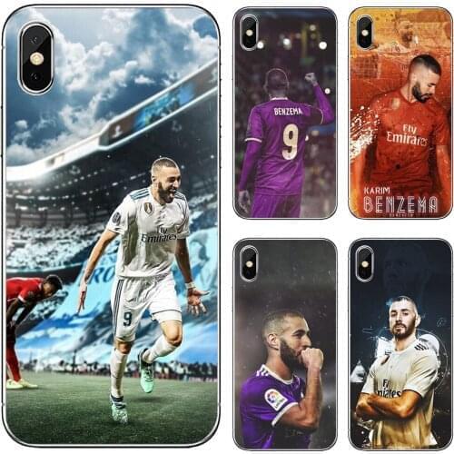 For ZTE Blade A520 A512 A452 A602 A5 2019 V6 V7 V8 V9 V10 Lite Viat Soft Case Covers Karim-Benzema