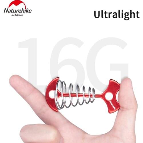 Naturehike Outdoor Fish Bone Nail Floor Spring Nail 16g Portable Camping Tent Ground Nail Camp Accessories For 10mm Wood Floor