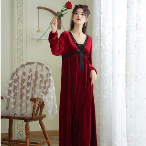PHOENTIN Women's Long Nightgowns