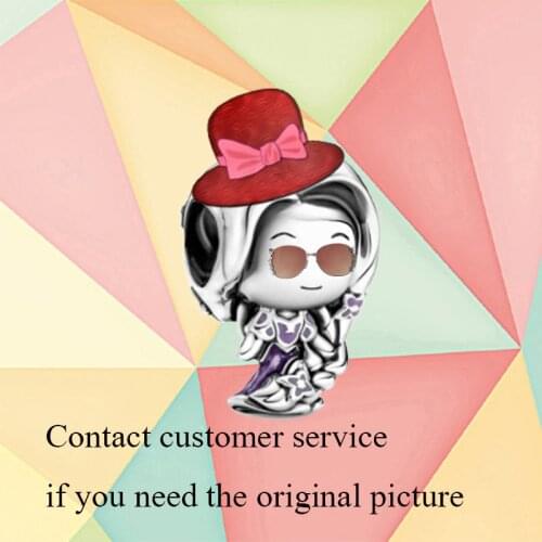 Fall 2021 New 1:1 S925 Sterling Silver Rapunzel Princess Charm, Suitable For Bracelets And Necklaces As Jewelry Gifts