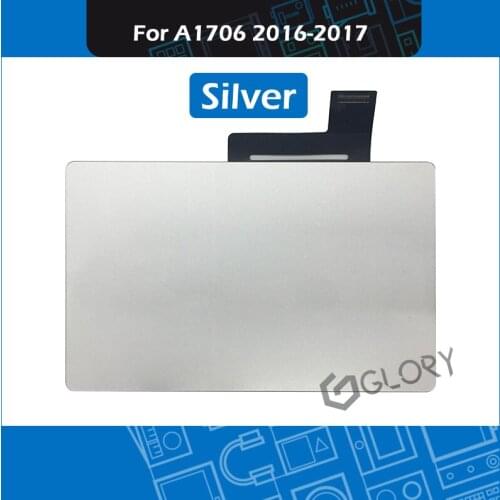 100% Tested Silver A1706 Touch Pad with Flex Cable For MacBook Pro Retina 13" A1706 Touchpad Trackpad Replacement 2016 2017