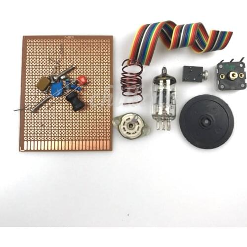 Tube FM radio single lamp kit super-regenerative air band radio TV FM