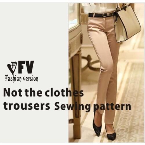 Panty Low waist Pants sewing pattern The trousers pattern(Not the pants) elastic TCK-3