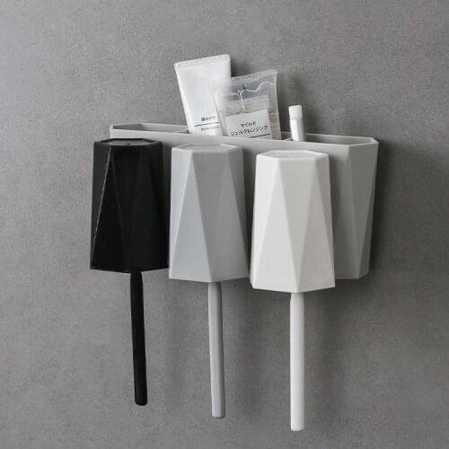 Bathroom Nordic Toothbrush Disinfectant Holder Storage Cleaning Toothbrush Rack Accessories Box Badkamer Home Products DH50YSJ