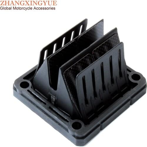 Motorcycle High Quality Carbon Fiber Intake Reed Valve for Yamaha YZF350 YZF RZ 350 DT175 RX135 YZ125 RZ350 ATV