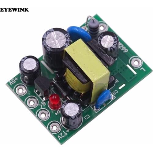 XH-M299 Switching Power Supply Module AC-DC Isolated PCB Board Input 110-220V Output 12V0.5A + 5V