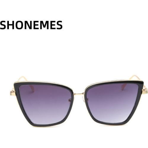 New Vintage Cateye Sunglasses Women Metal Sun Glasses For Lady Colorful Mirror Retro Lunette De Soleil Femme UV400