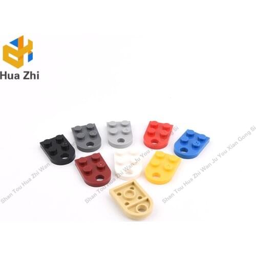 10PCS 3176 Plate Special 3 x 2 with Hole Building Blocks Parts MOC DIY Education Build Toys Brick