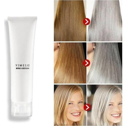 100ml Revitalize Effective Purple Shampoo Blonde Hair Blonde Bleached Highlighted Shampoo Remove Yellow Long Lasting