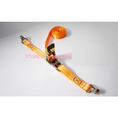 25MM,1",800KGX1M--4M,double hook,ratchet tie down cargo lashing shipping package strap shipment belt load binder assembly sling