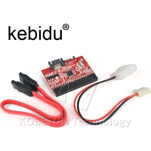 20pcs 2 in 1 SATA to IDE Adapter IDE to SATA Converter 40 pin 2.5" inch Hard Disk Driver Support for ATA 133 100 HDD CD DVD