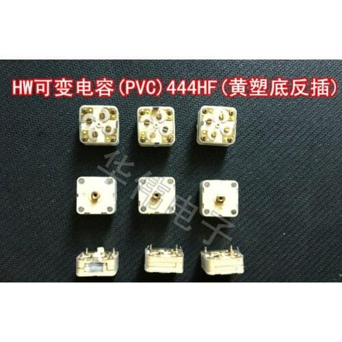 Quadruple/Radio FM Variable Capacitor/Variable Capacitor (PVC) 444HF (Yellow Plastic Bottom Reverse Plug)