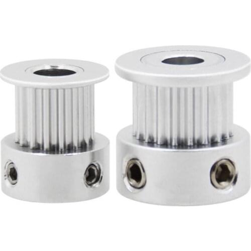 3D Printer Parts Accessories GT2 Timing Pulley 20/16 Teeth Bore 5/6/6.35/8mm 3D Printer Timing Pulley for GT2 - 6mm Belt
