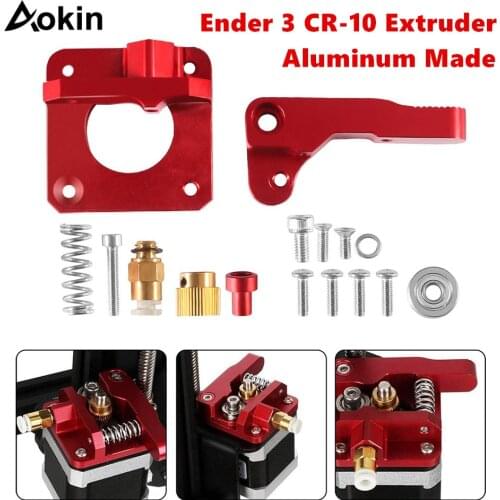 CR-10 Extruder Upgraded Replacement Aluminum MK8 Drive Feed 3D Printer Extruders for Creality Ender 3 CR-10 CR-10S CR-10 S4