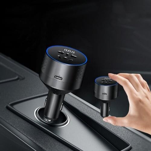 GKFLY Mini Car Charger Inverter Type-C PD QC3.0 Fast Charging 12V To 220V Car Inverter Car Charger Cigarette Lighter USB Charger