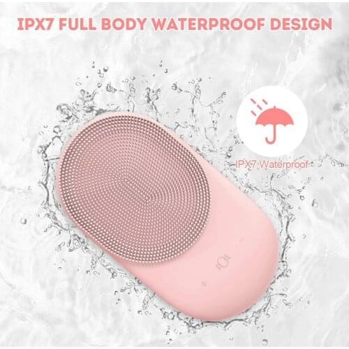 Skin Care Tools Facial Cleaning Brush Face Skin Care Tools Waterproof Silicone Electric Sonic Cleanser Beauty Massager silicone