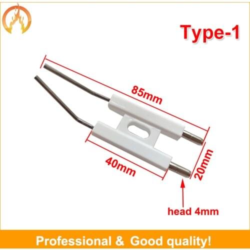 Ceramic ignition electrode Small couplet electrode burner ignition poles burner sparking plug