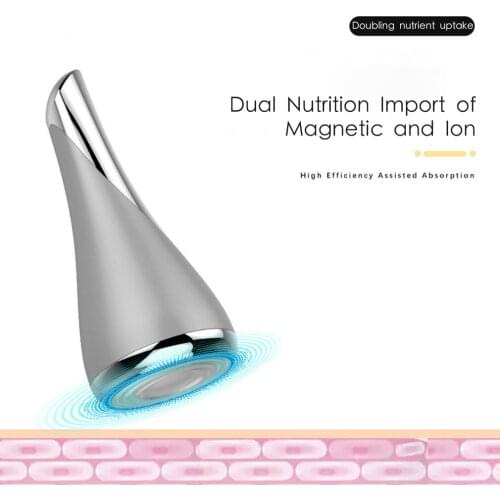 Magnetic Ion Cleansing Instrument Beauty Micro Current Rejuvenation Ion Therapy Facial Anti-aging Skin Face Lifting Tightening