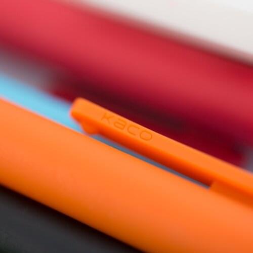 Touch soft Pure gel color ink pen for writing signature ballpoint pens gift Stationery Office school supplies