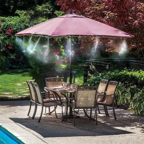 5-20m Fogger Water Spray Kits Waterring Irrigation Garden Nebulizer Outdoor Misting System Water Mist Greenhouse Garden Dropship