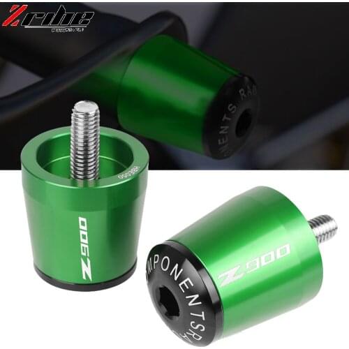 Handlebar Ends Motorcycle Accessories CNC Hand Grip Handlebar End Caps For Kawasaki NINJA900 NINJA Z900 2017 2018 2019 2020 2021