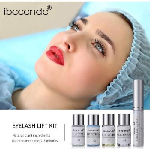 New EyeLash Lift Kit Perming Curling Nutritious Growth Eyelash Perming Kit Lashes Lifting with Rods Glue Lift Pads Set