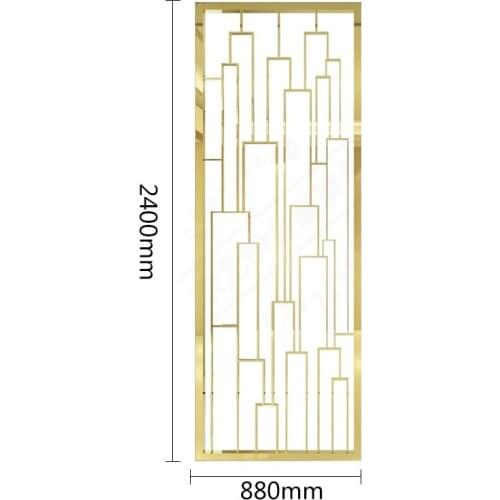 Stainless Steel Screen Partition Home Entrance Door To Block The Living Room Decoration Entrance