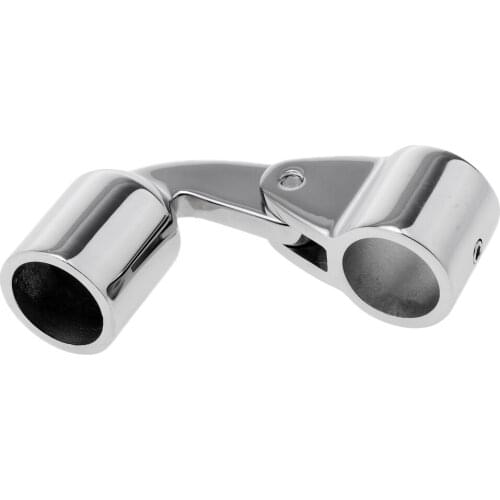 Boat Bimini Top Cap Eye End Deck Hinge Stainless Steel Heavy Duty - 22mm