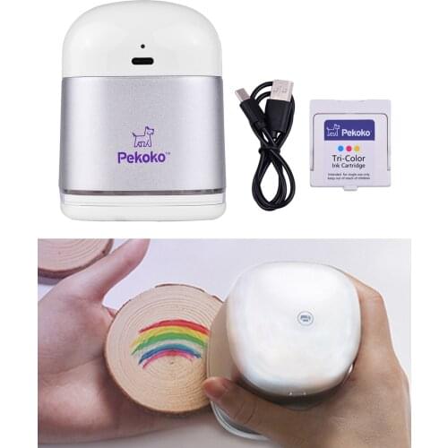 Mini Handheld Inkjet Printer w/ Ink Cartridge for Customized Text,Code, LOGO