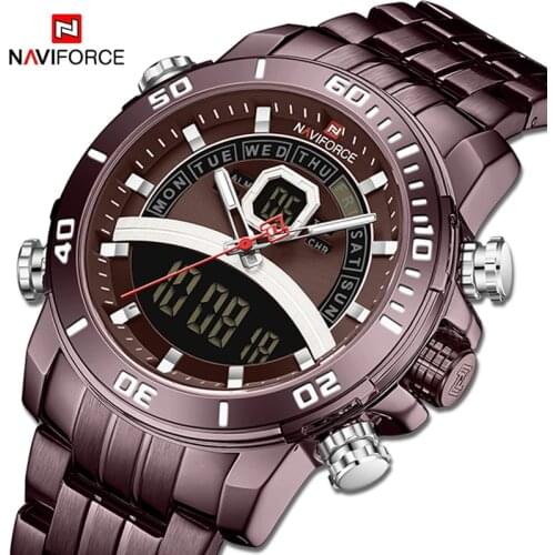 Direct Selling 2021 NAVIFORCE Best Selling Mens Watches Casual Business Waterproof Calendar Luminous Clock Quartz Male Watches