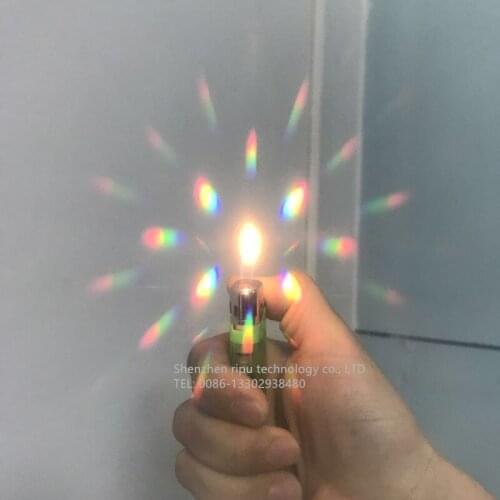 Grating diffractive optical lens 13500 line firework filter