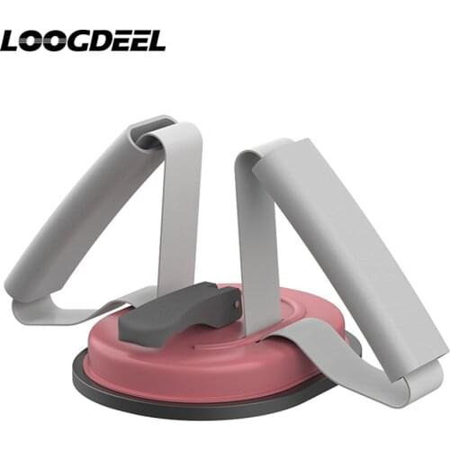 LOOGDEEL Self-Suction Sit Up Bars Abdominal Core Workout Strength Training Adjustable Sit up Assist Bar Stand Fitness Equipment