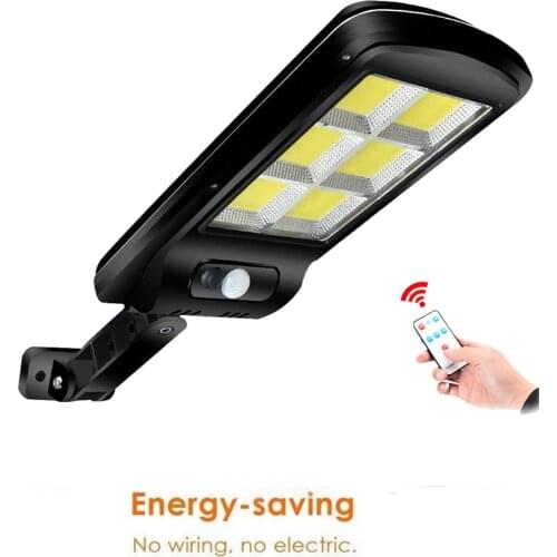 Solar light lamp floodlight reflector Led power garden warm white pole PIR Motion Sensor Waterproof for Outdoor,street,wall,yard
