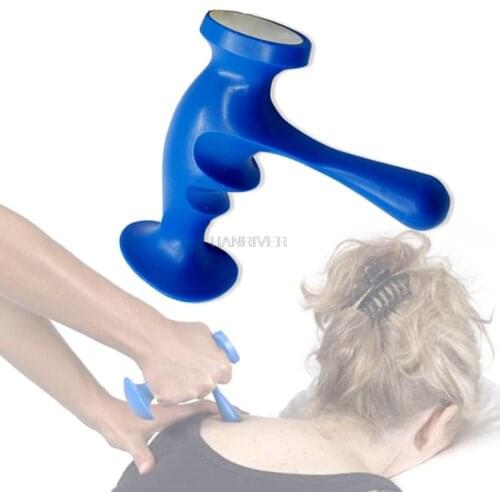 T-shaped Point Massager Reflexology Acupuncture Stick Pain Relief Press Trigger Point Massager Foot Body Deep Tissue Relaxtion