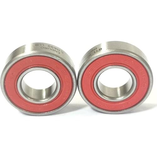 2pcs/lot 9mmx20mmx6mm TOP ENDURO 699 LLB replacement ceramic sealed bearings 2 rubber seals for Powerway R36 front hub PHB-R36