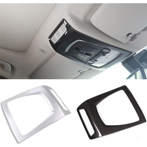 Car Inner Roof Front Reading Light Cover Trim sticker For BMW X3 F25 2011-2017