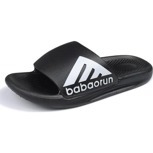 Mens Soft Indoor Slippers Open Toe Slip on Home Shoes House Couple Slippers