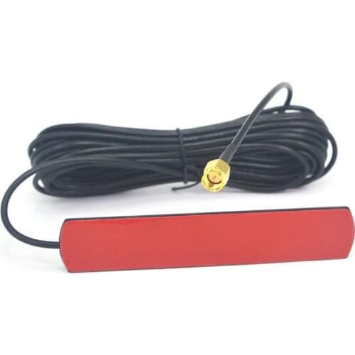 10 piece/lot 2dbi - 3dbi GSM antenna 824-960Mhz 1710-1990Mhz SMA plug male connector gsm Aerial 6M Cable