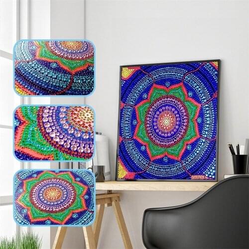 EverShine Diamond Mosaic Flowers Special Shape Diamond Painting Mandala Picture Rhinestones Diamond Embroidery Sale Cross Stitch
