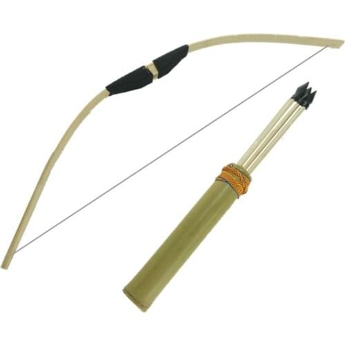 Children Outdoors Shooting Bows and Arrows with Arrow Box Original Bow 1 Set ChildrenS Favorite Hunting Toys Gift
