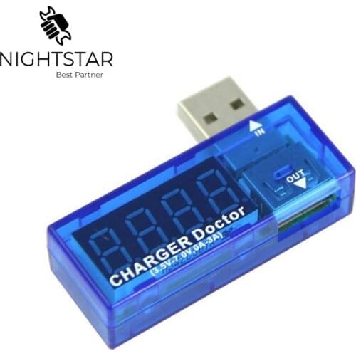 Nauwkeuriger USB Voltage Capacity Tester Voltage Doctor Charger Capacity Tester Meter Mobile Power Detector Battery Test